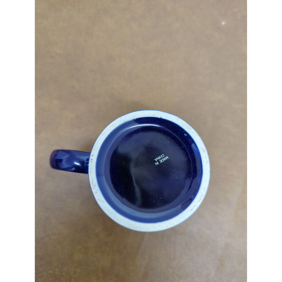 Detroit College Of Business 1962 Blue & Gold Ceramic Mug 3.5" Tall Made In China