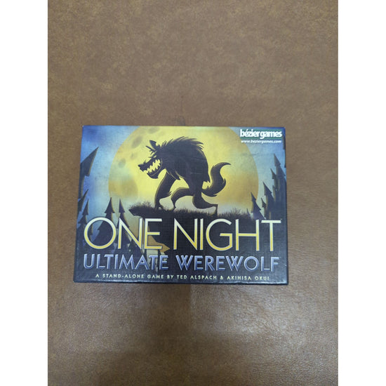 One Night Ultimate Werewolf Party Game For 3-10 Players Ages 8+ By Bézier Games