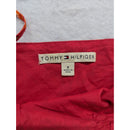 Tommy Hilfiger Paisley Spaghetti Strap Summer Dress Red Orange