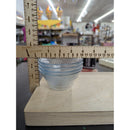 Set Of 4 Clear Glass Bowls With Embossed Design Anchor Hocking Oven Glass 1.5 Inches High Vintage Style