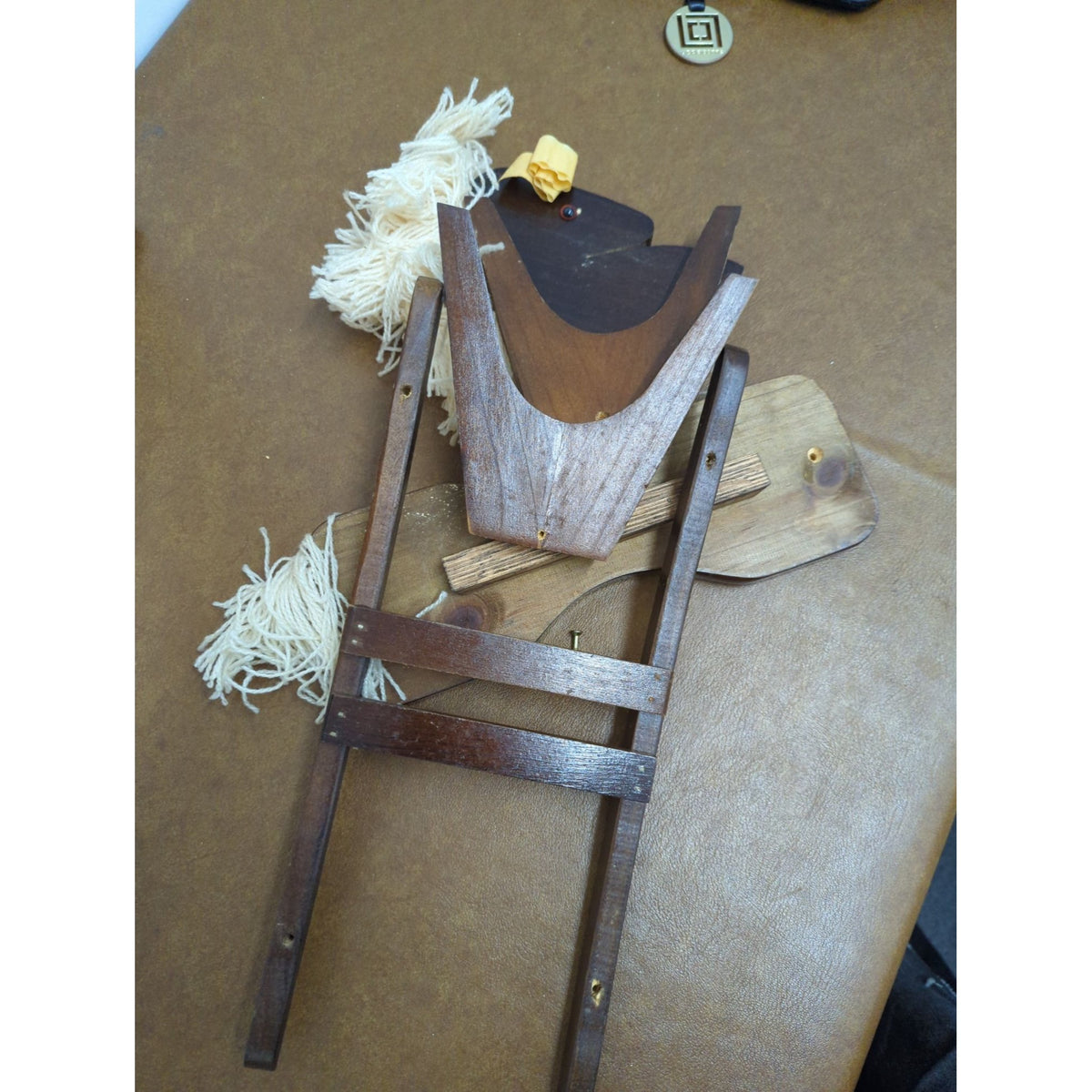 Country Doll Rocking Horse For 14"-18" Dolls Includes Cabbage Patch & Rainbow Brite Cardinal Wood Assembly Required