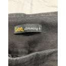 Lee Womens Slimming Fit Black Capri Pants Size 18W Medium Stretch Material