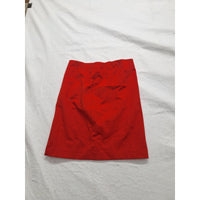 J.Jill Womens Red Ponte Pencil Skirt Small