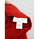 J.Jill Womens Red Ponte Pencil Skirt Small