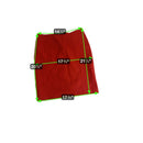 J.Jill Womens Red Ponte Pencil Skirt Small
