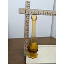Fenton Amber Glass Bud Vase Decorative Collectible Flower Holder