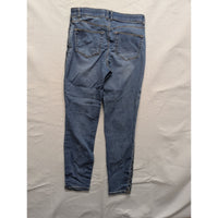 Knox Rose Womens Denim Skinny Jeans With Geometric Side Trim Size 10