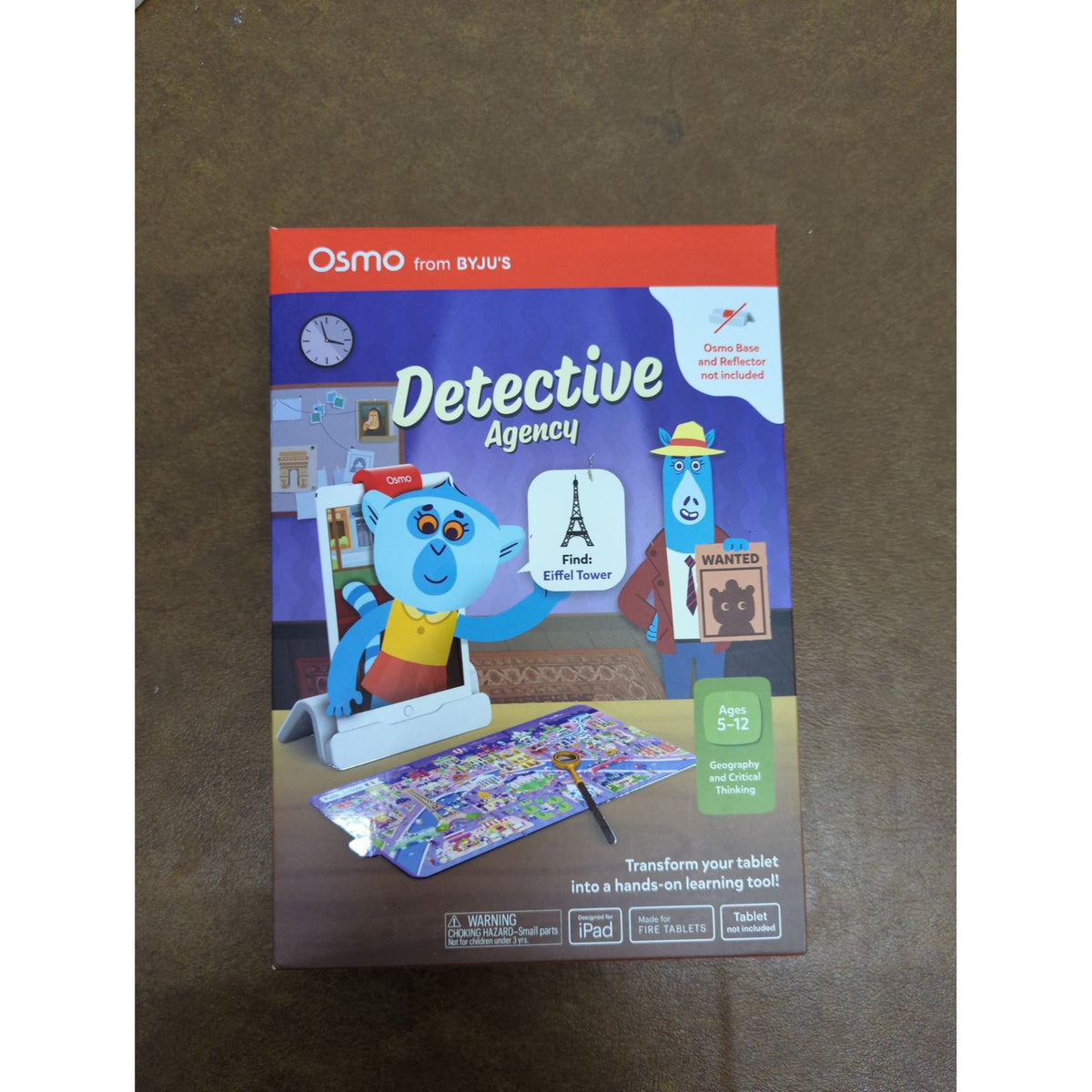 Osmo Detective Agency Game For Kids Ages 5-12 - Geography & Critical Thinking Activity - iPad/Fire Tablet Compatible