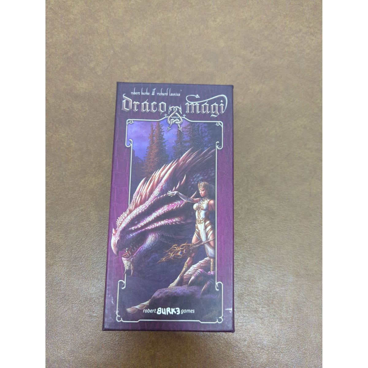 Draco Magi Strategy Card Game By Robert Burke & Richard Launius For 2 Players Ages 13+