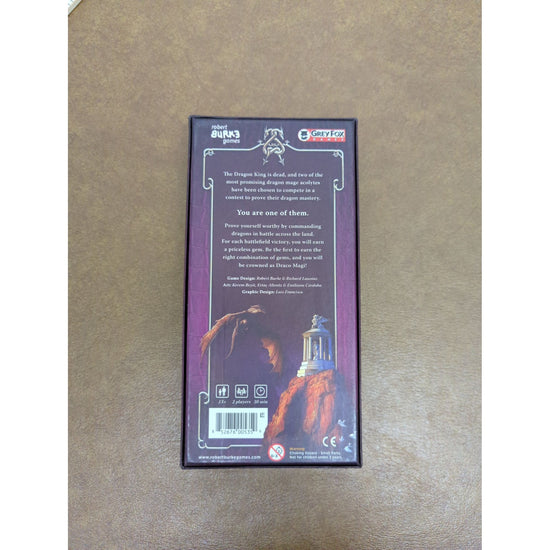 Draco Magi Strategy Card Game By Robert Burke & Richard Launius For 2 Players Ages 13+