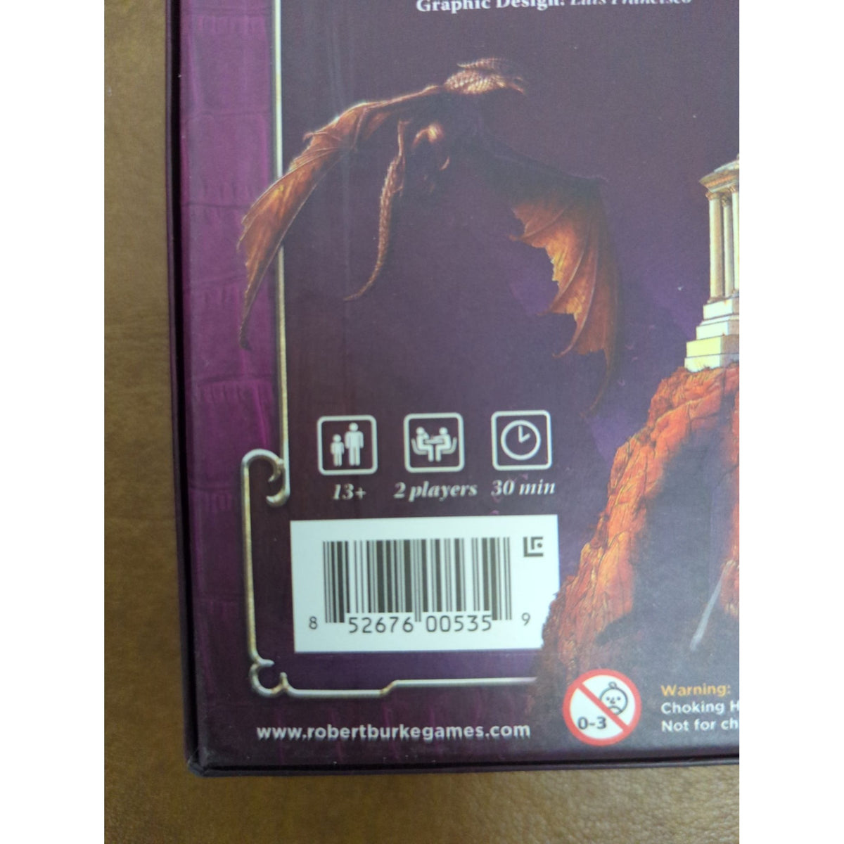 Draco Magi Strategy Card Game By Robert Burke & Richard Launius For 2 Players Ages 13+