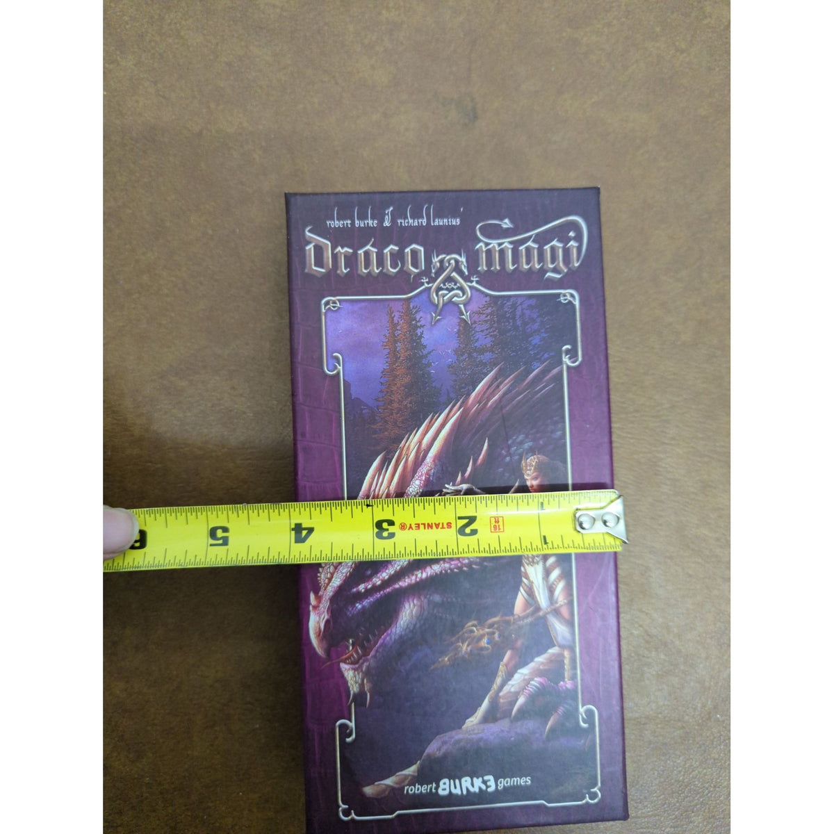 Draco Magi Strategy Card Game By Robert Burke & Richard Launius For 2 Players Ages 13+