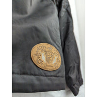 Burton Black Hooded Winter Jacket With Zipper & Snap Closures Size L Lightweight