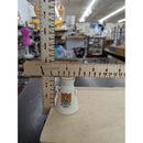 The Foley China Ivory Miniature Vase With Northampton Crest Made In England Gold Trim Vintage Collectible 3 Inches Tall