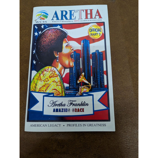 Aretha Franklin Biographical Coloring & Reading Book By WCIS