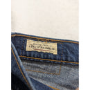 Levis Premium Womens Blue Denim Jeans Rolled Cuff Mid Rise