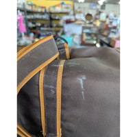 Vantage Brown & Tan Duffle Bag With Camera Lenses, Film, Gear