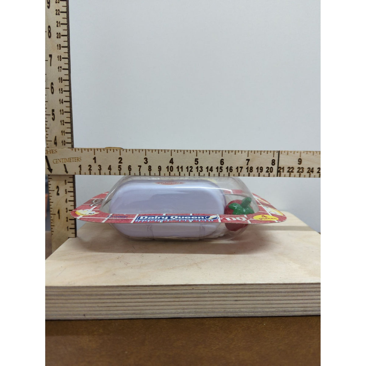 Dairy Queen Miniature Banana Split Collectible Toy Set With 4 Pieces