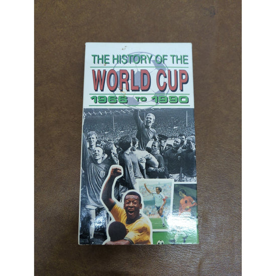 The History Of The World Cup 1966 To 1990 VHS 80 Min Running Time Sportsworld Video 1992