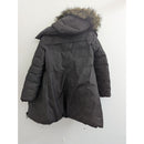 Soya & Kyo Womens Black Winter Coat With Faux Fur Hood
