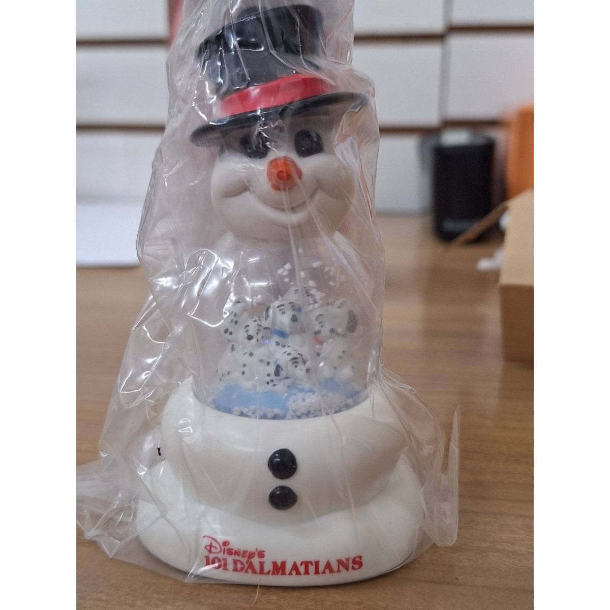 Disney 101 Dalmatians Snow Dome Snowmans Best Friend McDonalds Collectible
