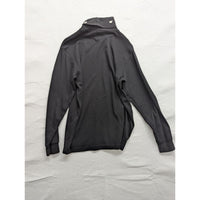 Woolrich Womens Black Turtleneck Long Sleeve Shirt Cotton Blend Size S