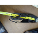 Anne Klein Black Slingback Heels With Embellished Toes Size 8 Patent Leather Pointed Toe 3-Inch Heel