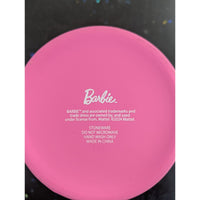 Barbie Pink Ceramic Mug With "B" Handle 2024 Mattel Stoneware 16 Oz