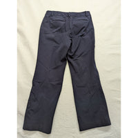 Talbots Womens Navy Newport Curvy Pants Size 12