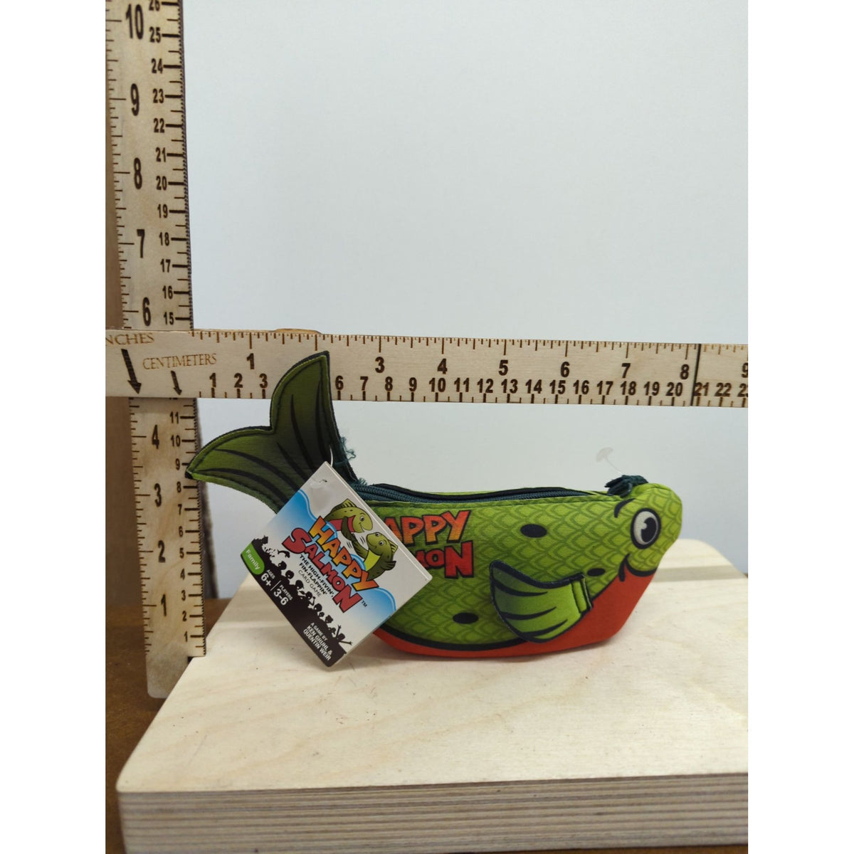Happy Salmon Card Game In Fish-Shaped Pouch By North Star Games