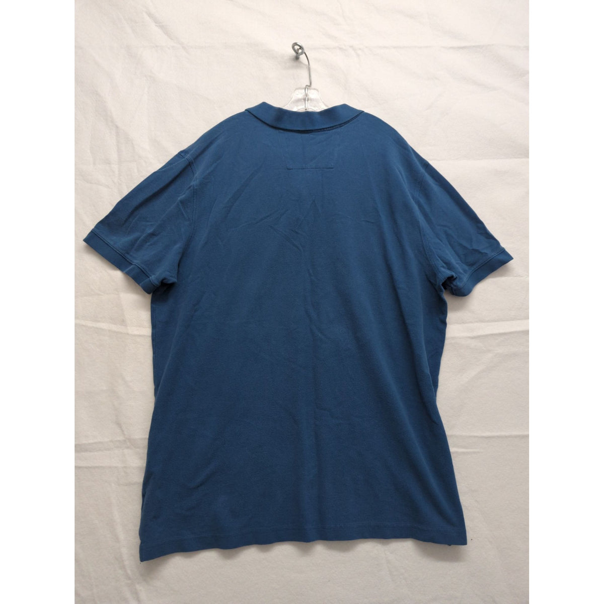 Banana Republic Mens Blue Polo Shirt XL Cotton Blend Short Sleeve Casual Wear