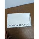 Banana Republic Womens Brown Leather Slingback Heels With Buckle Design Size 6