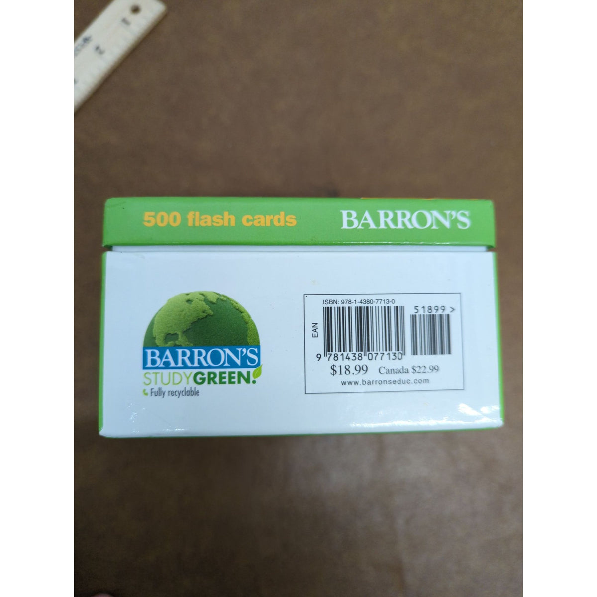 Barrons AP Psychology 3rd Edition Flash Cards 500 Count Study Aid For Test Prep
