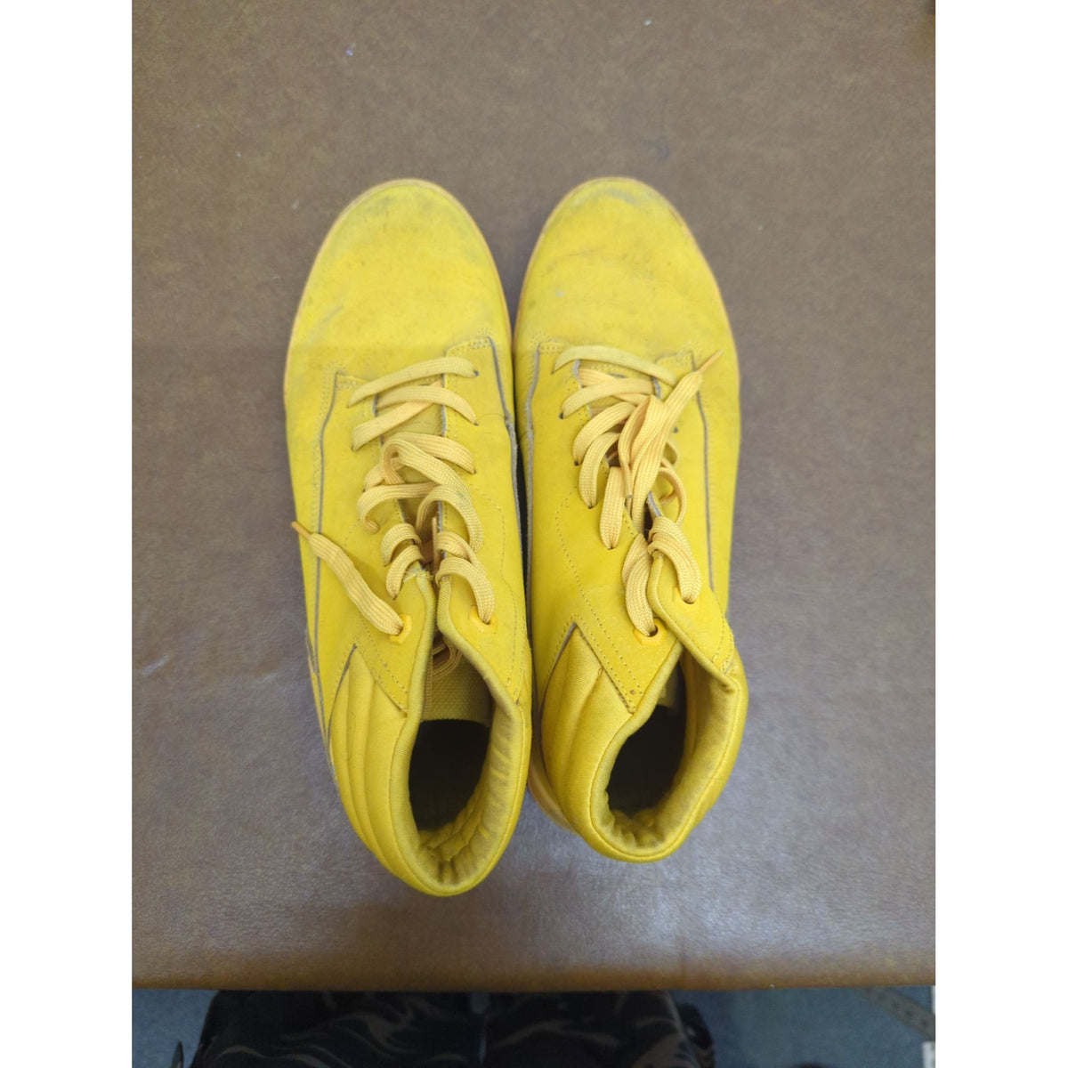 Caterpillar Yellow High-Top Mens Sneakers EU 43 US 10 Pre-Owned