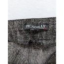 Picadilly Womens Grey Textured Pants
