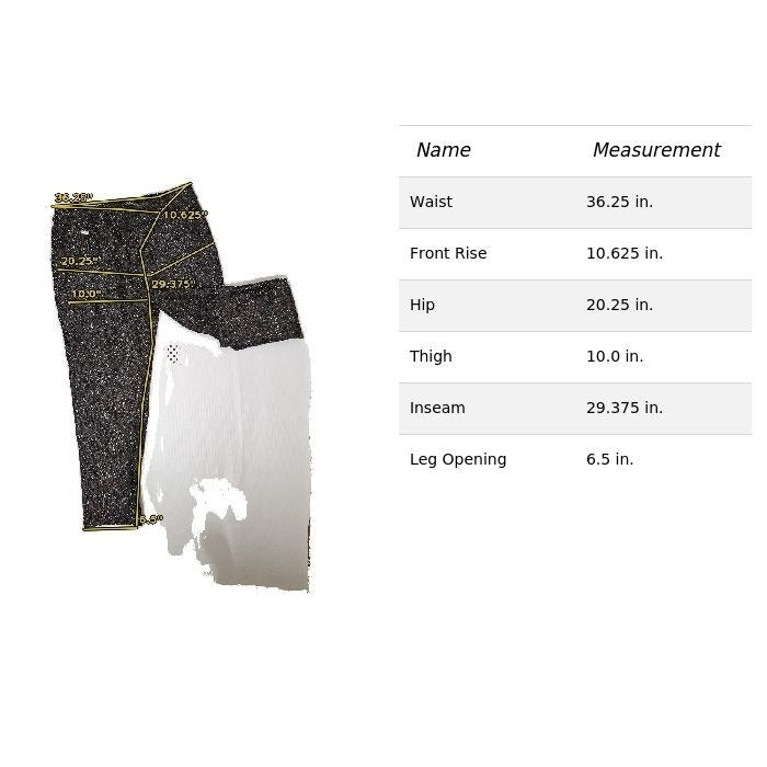 Picadilly Womens Grey Textured Pants