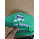 Fox Sports Detroit Green & White Snapback Hat With Embroidered Logo Adjustable Unisex