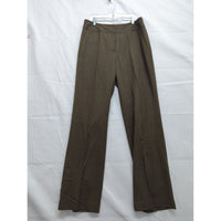 Calvin Klein Womens Brown Dress Pants Size 10 Office Workwear