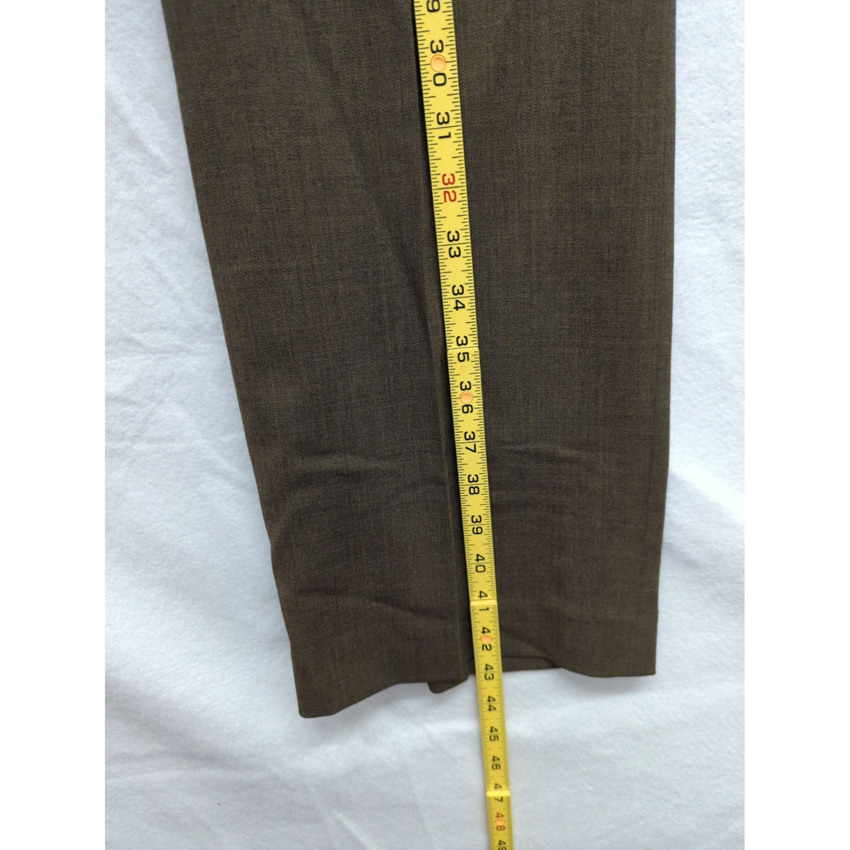 Calvin Klein Womens Brown Dress Pants Size 10 Office Workwear