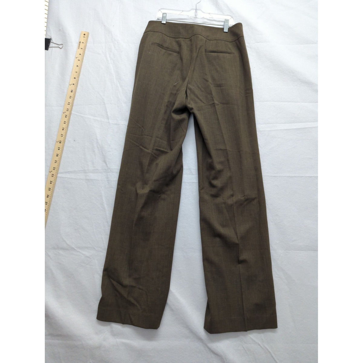 Calvin Klein Womens Brown Dress Pants Size 10 Office Workwear