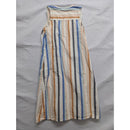 Striped Sleeveless Button-Front Dress By A New Day Size M
