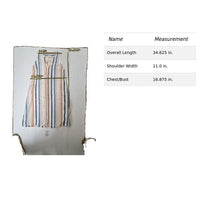 Striped Sleeveless Button-Front Dress By A New Day Size M
