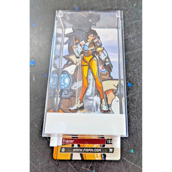 Overwatch Tracer FiGPiN #132 Collectible Pin With Display Case