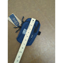 Wallace H. Coulter Biomedical Engineering Navy Blue Recycled Content Zippered Pouch 7"x4" With Strap