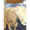 Blonde Hair Extensions Bulk Wavy & Straight Synthetic & Natural Blend Various Le