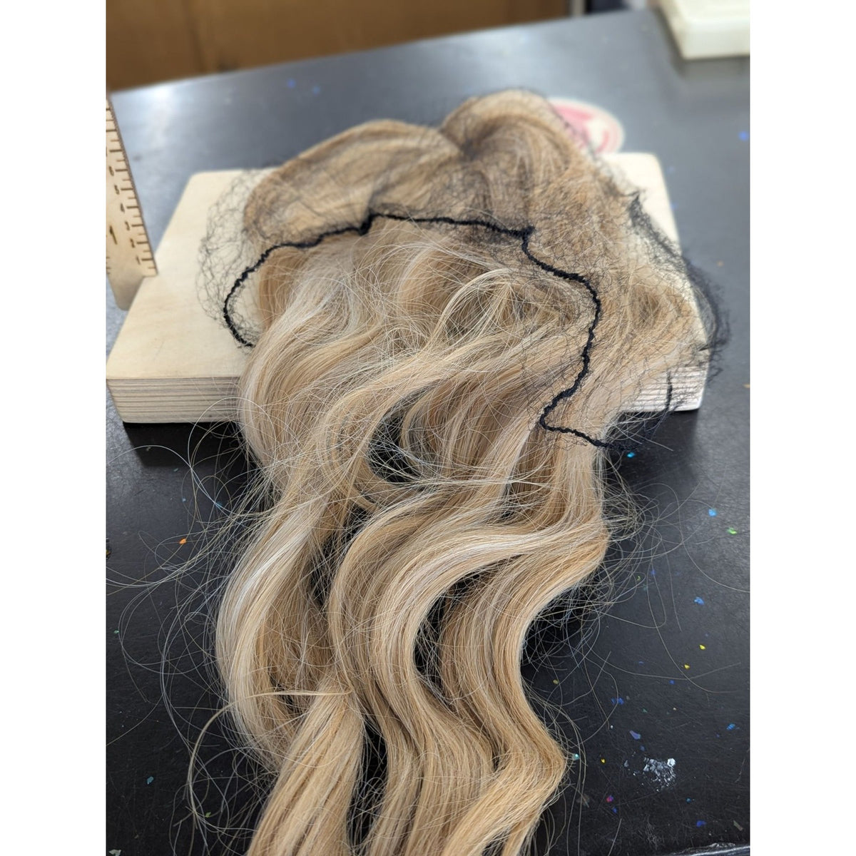 Blonde Hair Extensions Bulk Wavy & Straight Synthetic & Natural Blend Various Le