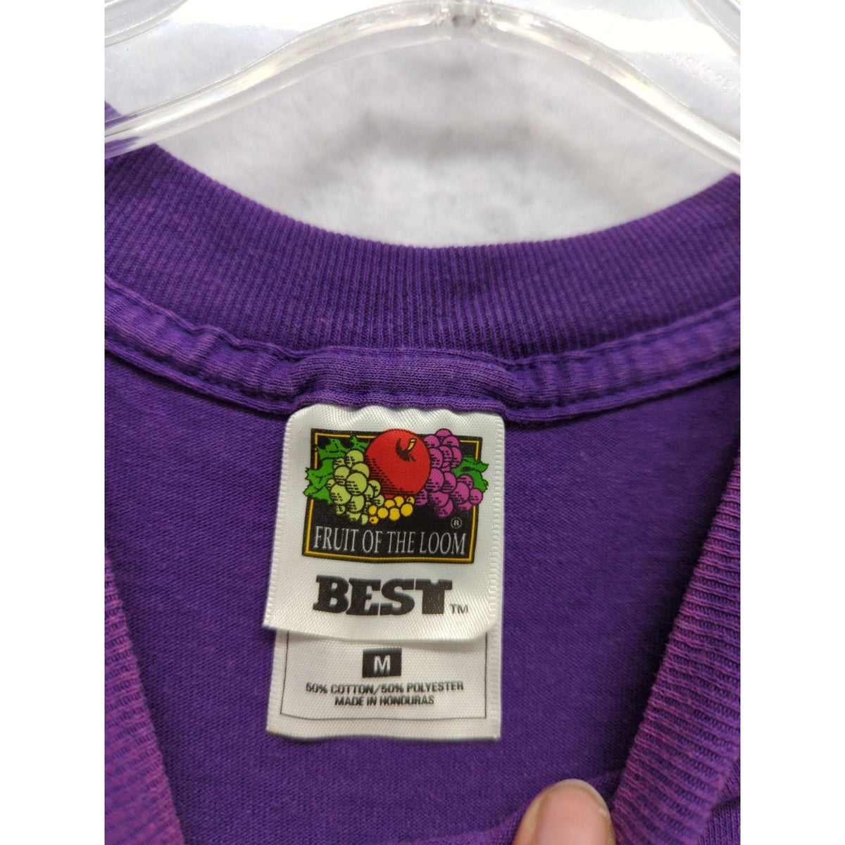 Woodward Dream Cruise 2000 Purple Graphic T-Shirt Fruit Of The Loom M 50/50 Cott