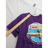 Woodward Dream Cruise 2000 Purple Graphic T-Shirt Fruit Of The Loom M 50/50 Cott