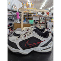 Nike Air Monarch IV Black/White/Red Mens Athletic Shoes Size 9W