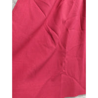 Vintage Fuchsia Pink High-Waisted A-Line Midi Skirt With Button Detail 25" Lengt